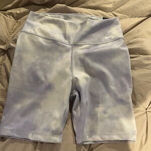 Nike Women's Tie-Dye Shorts - Gray